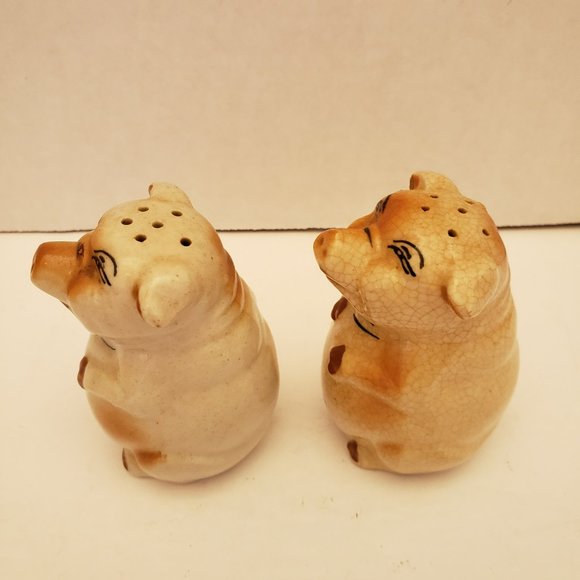 Vintage Pigs Salt & Pepper Shaker Set - Picture 2 of 6
